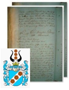 Przykładowe zdjęcie wywodu rodowitości szlacheckiej z 1802 roku, stron 2.jpg
