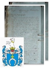 Przykładowe zdjęcie wywodu rodowitości szlacheckiej z 1816 roku, stron 2.jpg