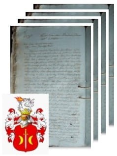 Przykładowe zdjęcie wywodu rodowitości szlacheckiej z 1808 roku, stron 4.jpg