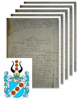 Przykładowe zdjęcie wywodu rodowitości szlacheckiej z 1802 roku, stron 5.jpg