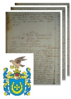 Przykładowe zdjęcie wywodu rodowitości szlacheckiej z 1802 roku, stron 3.jpg