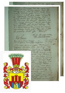 Przykładowe zdjęcie wywodu rodowitości szlacheckiej z 1802 roku, stron 2.jpg