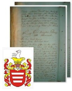 Przykładowe zdjęcie wywodu rodowitości szlacheckiej z 1802 roku, stron 2.jpg
