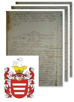 Przykładowe zdjęcie wywodu rodowitości szlacheckiej z 1802 roku, stron 3.jpg