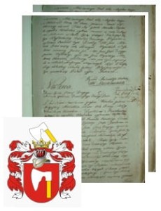 Jasiński herbu Topór 
