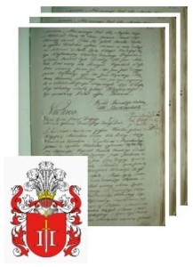 Rapsztyński herbu Cholewa 