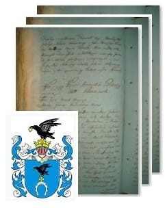Przykładowe zdjęcie wywodu rodowitości szlacheckiej z 1802 roku, stron 3.jpg