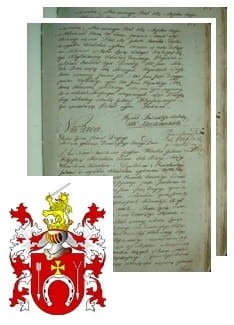Przykładowe zdjęcie wywodu rodowitości szlacheckiej z 1802 roku, stron 2.jpg
