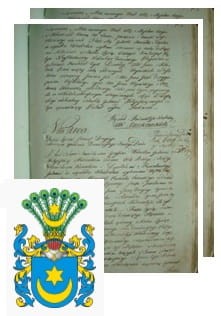Przykładowe zdjęcie wywodu rodowitości szlacheckiej z 1802 roku, stron 2.jpg