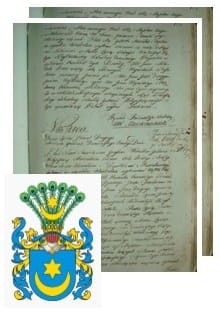 Przykładowe zdjęcie wywodu rodowitości szlacheckiej z 1802 roku, stron 2.jpg