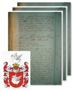 Markiewicz v. Woronecki Markiewicz herbu Łabędź 