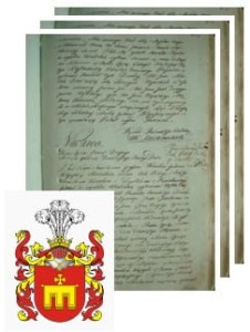 Wołkanowski herbu Radwan