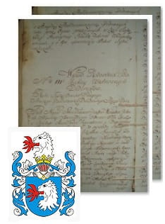 Przykładowe zdjęcie wywodu rodowitości szlacheckiej z 1801 roku, stron 2.jpg