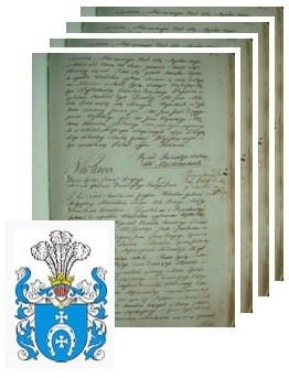 Przykładowe zdjęcie wywodu rodowitości szlacheckiej z 1801 roku, stron 4.jpg