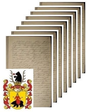 Przykładowe zdjęcie wywodu rodowitości szlacheckiej z 1898 roku, stron 8.jpg