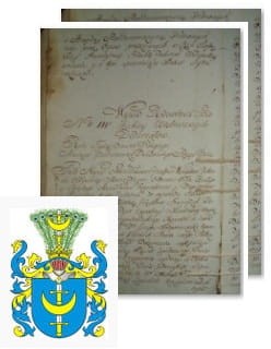 Przykładowe zdjęcie wywodu rodowitości szlacheckiej z 1802 roku, stron 2.jpg