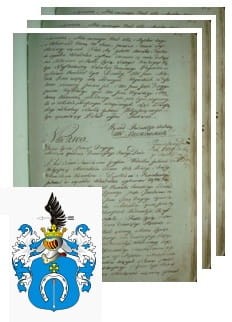 Przykładowe zdjęcie wywodu rodowitości szlacheckiej z 1802 roku, stron 3.jpg