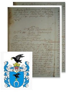 Przykładowe zdjęcie wywodu rodowitości szlacheckiej z 1802 roku, stron 2.jpg