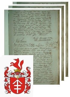 Przykładowe zdjęcie wywodu rodowitości szlacheckiej z 1802 roku, stron 3.jpg