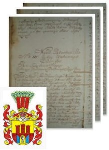 Podlewski herbu Grzymała 
