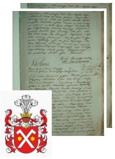 Przykładowe zdjęcie wywodu rodowitości szlacheckiej z 1802 roku, stron 2.jpg