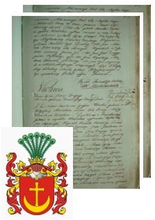 Przykładowe zdjęcie wywodu rodowitości szlacheckiej z 1802 roku, stron 2.jpg