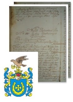 Przykładowe zdjęcie wywodu rodowitości szlacheckiej z 1802 roku, stron 2.jpg