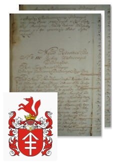 Przykładowe zdjęcie wywodu rodowitości szlacheckiej z 1802 roku, stron 2.jpg