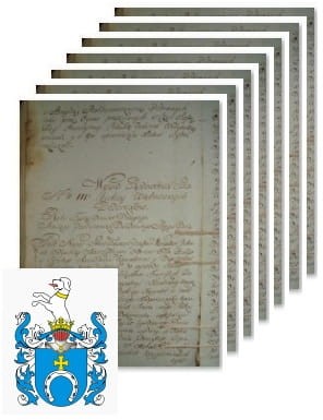 Przykładowe zdjęcie wywodu rodowitości szlacheckiej z 1802 roku, stron 7.jpg