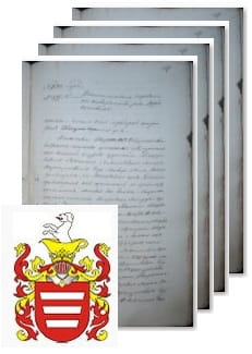 Przykładowe zdjęcie wywodu rodowitości szlacheckiej z 1836 roku, stron 4.jpg
