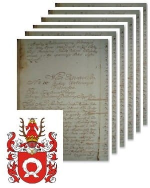 Przykładowe zdjęcie wywodu rodowitości szlacheckiej z 1802 roku, stron 6.jpg