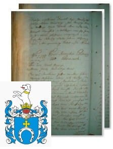 Przykładowe zdjęcie wywodu rodowitości szlacheckiej z 1802 roku, stron 2.jpg