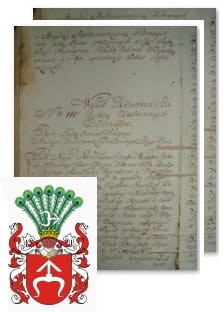 Przykładowe zdjęcie wywodu rodowitości szlacheckiej z 1802 roku, stron 2.jpg