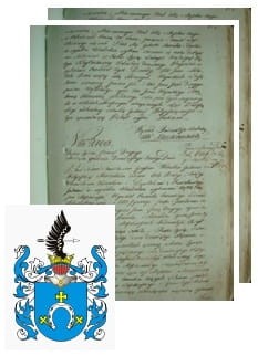 Przykładowe zdjęcie wywodu rodowitości szlacheckiej z 1802 roku, stron 2.jpg