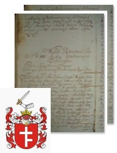 Przykładowe zdjęcie wywodu rodowitości szlacheckiej z 1802 roku, stron 2.jpg