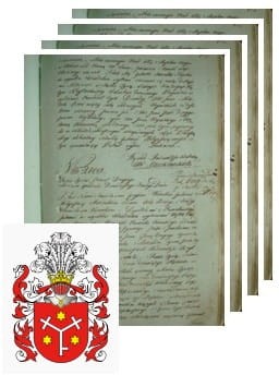 Przykładowe zdjęcie wywodu rodowitości szlacheckiej z 1802 roku, stron 4.jpg