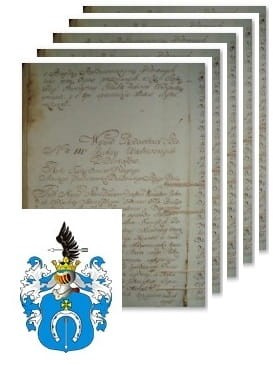 Przykładowe zdjęcie wywodu rodowitości szlacheckiej z 1802 roku, stron 5.jpg