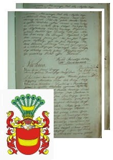 Przykładowe zdjęcie wywodu rodowitości szlacheckiej z 1802 roku, stron 2.jpg