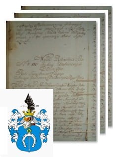 Przykładowe zdjęcie wywodu rodowitości szlacheckiej z 1802 roku, stron 3.jpg