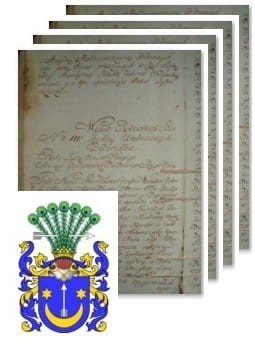 Przykładowe zdjęcie wywodu rodowitości szlacheckiej z 1802 roku, stron 4.jpg