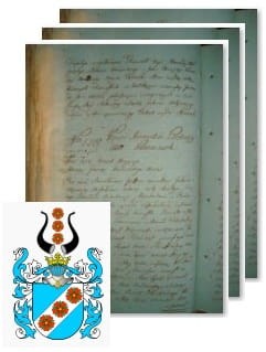 Przykładowe zdjęcie wywodu rodowitości szlacheckiej z 1802 roku, stron 3.jpg