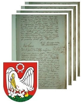 Przykładowe zdjęcie wywodu rodowitości szlacheckiej z 1802 roku, stron 4.jpg