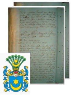 Przykładowe zdjęcie wywodu rodowitości szlacheckiej z 1802 roku, stron 2.jpg