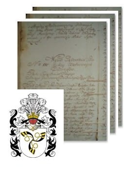 Przykładowe zdjęcie wywodu rodowitości szlacheckiej z 1802 roku, stron 3.jpg