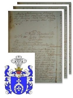 Przykładowe zdjęcie wywodu rodowitości szlacheckiej z 1802 roku, stron 3.jpg