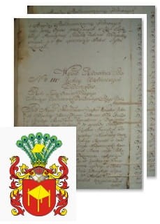 Przykładowe zdjęcie wywodu rodowitości szlacheckiej z 1802 roku, stron 2.jpg
