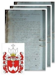 Przykładowe zdjęcie wywodu rodowitości szlacheckiej z 1810 roku, stron 3.jpg