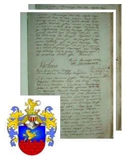 Przykładowe zdjęcie wywodu rodowitości szlacheckiej z 1802 roku, stron 2.jpg