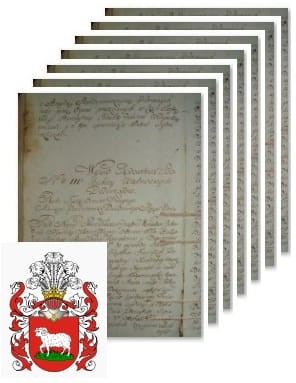 Przykładowe zdjęcie wywodu rodowitości szlacheckiej z 1802 roku, stron 7.jpg