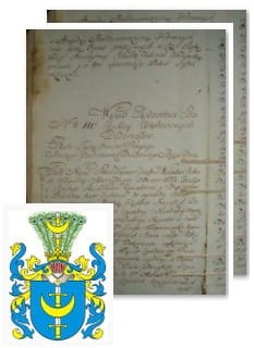 Przykładowe zdjęcie wywodu rodowitości szlacheckiej z 1802 roku, stron 2.jpg